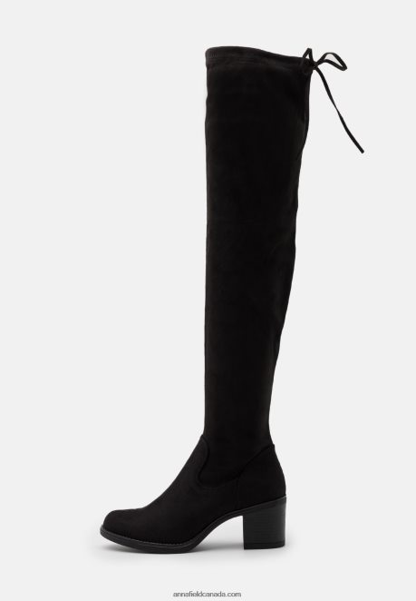 Anna Field Women Over-The-Knee Boots Black H42J4Z2246