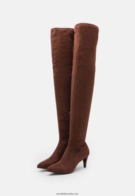 Anna Field Women Over-The-Knee Boots Brown H42J4Z2234