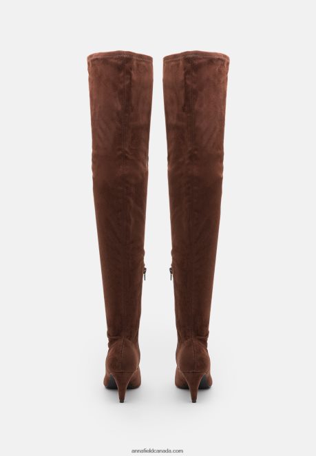Anna Field Women Over-The-Knee Boots Brown H42J4Z2234