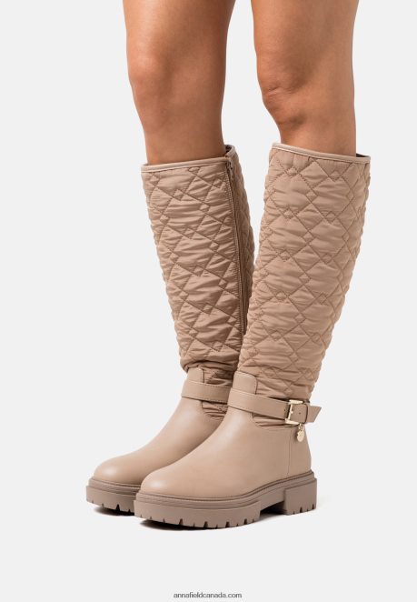 Anna Field Women Platform Boots Beige H42J4Z2248