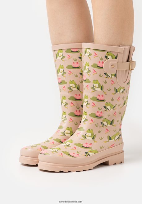 Anna Field Women Wellies Beige H42J4Z2271