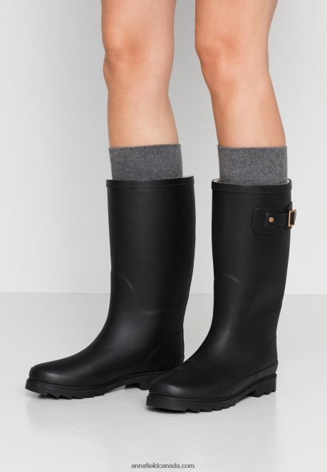Anna Field Women Wellies Black H42J4Z2260