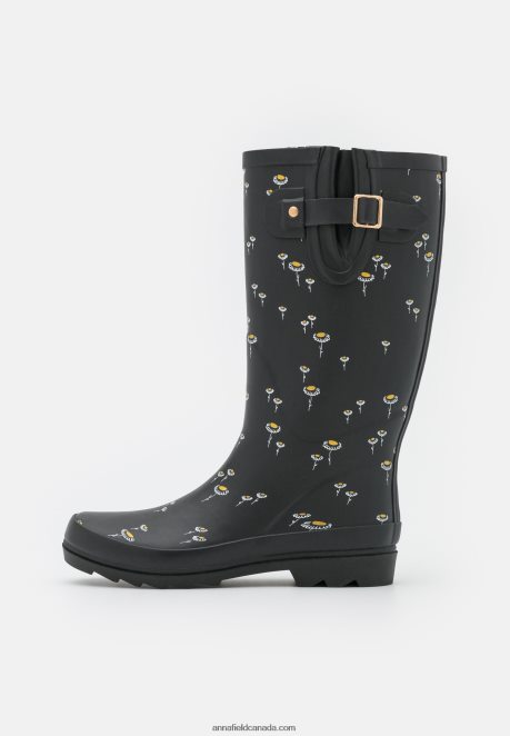 Anna Field Women Wellies Black H42J4Z2263
