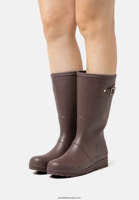 Anna Field Women Wellies Brown H42J4Z2264