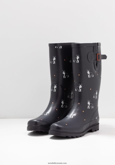 Anna Field Women Wellies Dark Blue H42J4Z2265