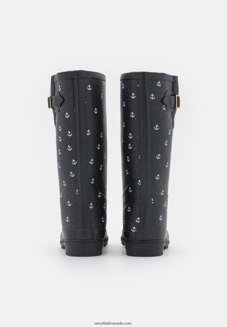 Anna Field Women Wellies Dark Blue H42J4Z2270