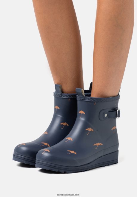 Anna Field Women Wellies Dark Blue H42J4Z2273
