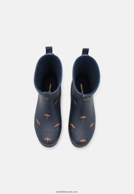 Anna Field Women Wellies Dark Blue H42J4Z2273