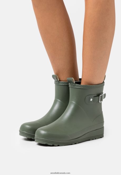 Anna Field Women Wellies Dark Green H42J4Z2272