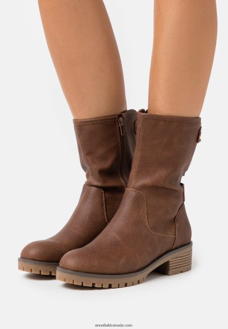 Anna Field Women Winter Boot Boots Cognac H42J4Z2195