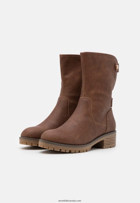 Anna Field Women Winter Boot Boots Cognac H42J4Z2195