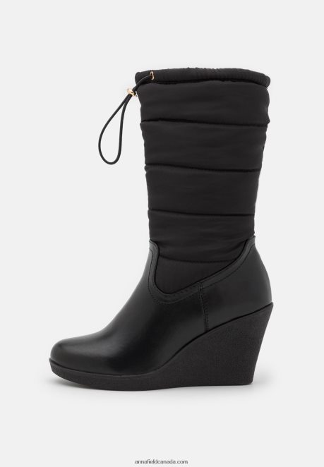 Anna Field Women Winter Boot Wedge Boots Black H42J4Z2253