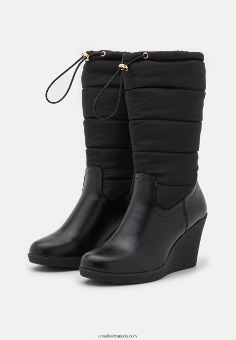 Anna Field Women Winter Boot Wedge Boots Black H42J4Z2253