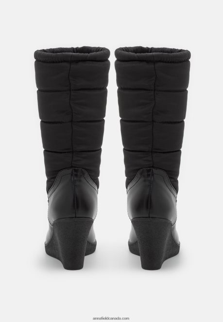 Anna Field Women Winter Boot Wedge Boots Black H42J4Z2253