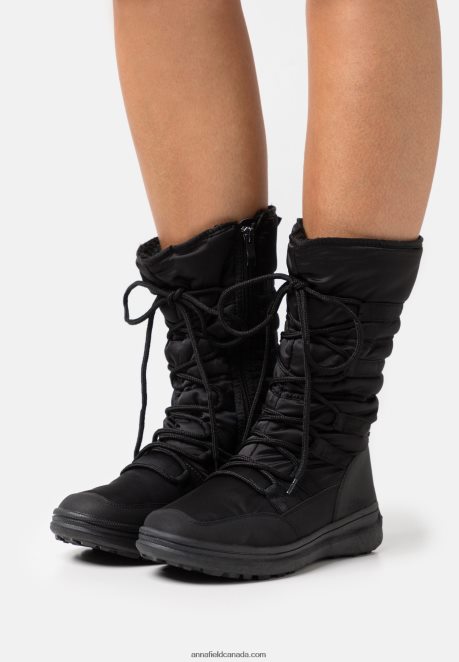 Anna Field Women Winter Boots Snow Boots Winter Boots Black H42J4Z2211