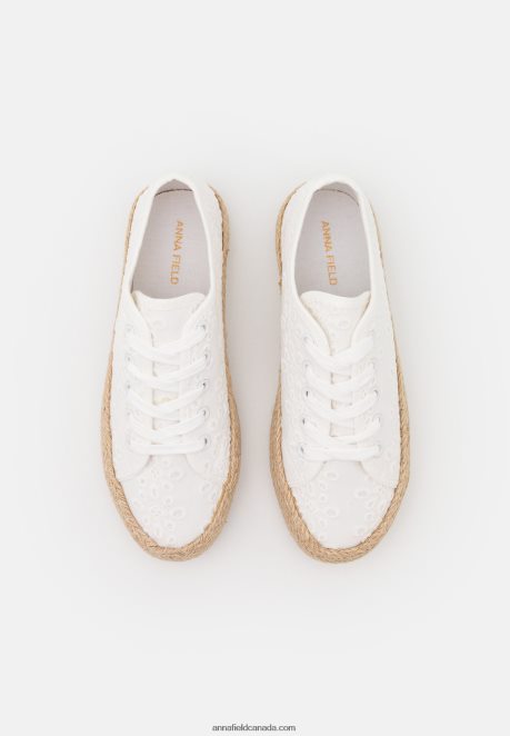 Anna Field Women Casual Lace-Ups White H42J4Z1845