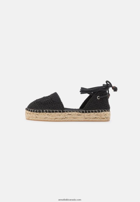 Anna Field Women Espadrilles Black H42J4Z1844