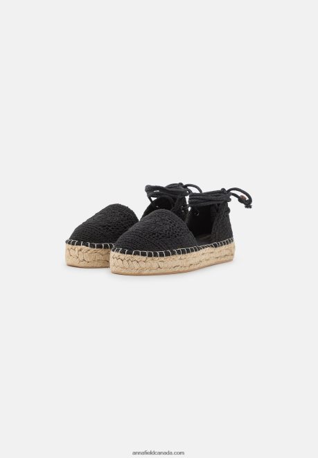 Anna Field Women Espadrilles Black H42J4Z1844