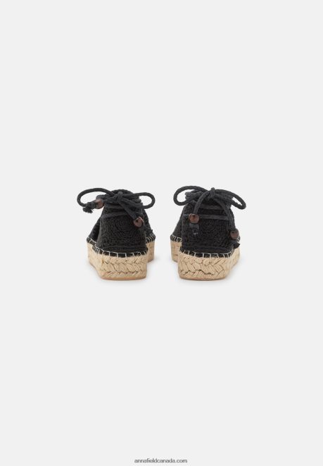 Anna Field Women Espadrilles Black H42J4Z1844