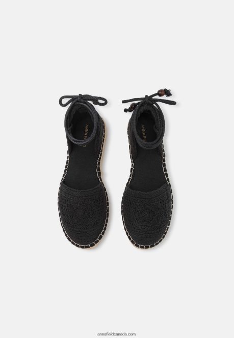 Anna Field Women Espadrilles Black H42J4Z1844