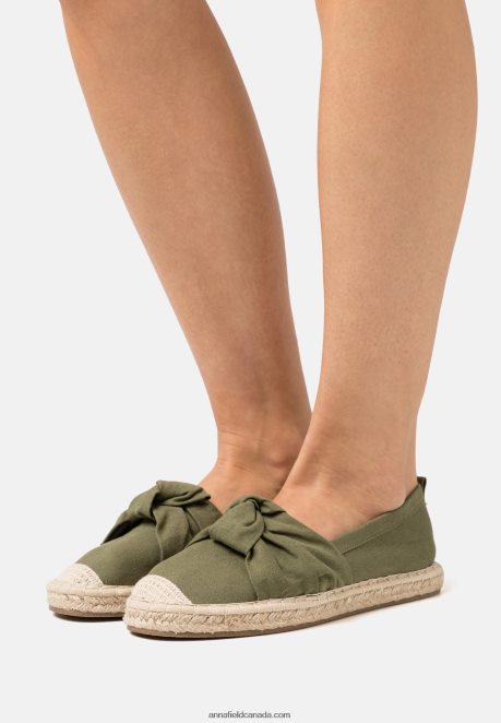 Anna Field Women Espadrilles Khaki H42J4Z1839