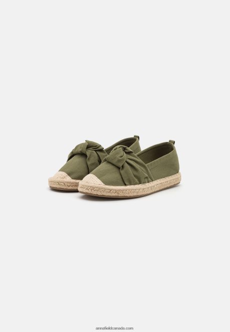 Anna Field Women Espadrilles Khaki H42J4Z1839