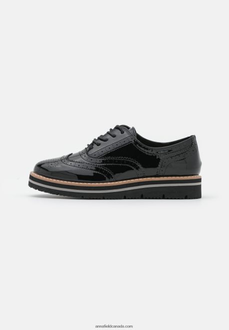 Anna Field Women Lace-Ups Black H42J4Z1848