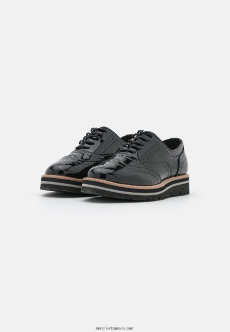 Anna Field Women Lace-Ups Black H42J4Z1848