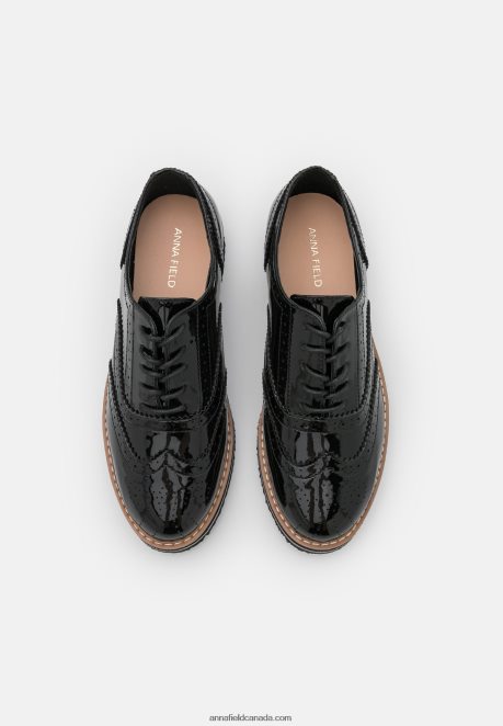 Anna Field Women Lace-Ups Black H42J4Z1848
