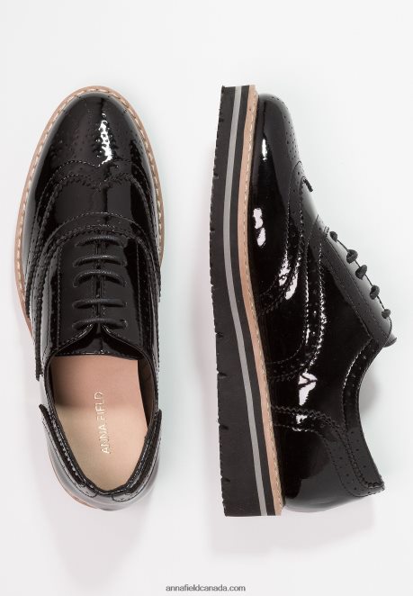 Anna Field Women Lace-Ups Black H42J4Z1850