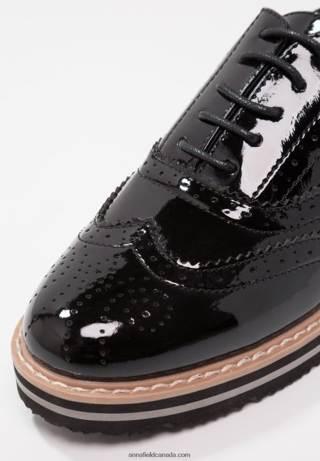 Anna Field Women Lace-Ups Black H42J4Z1850
