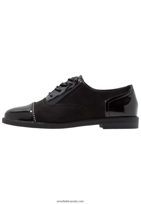 Anna Field Women Lace-Ups Black H42J4Z1851