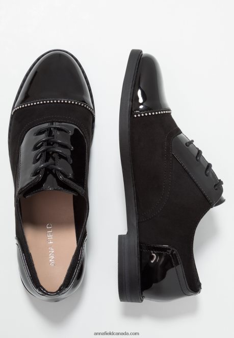 Anna Field Women Lace-Ups Black H42J4Z1851