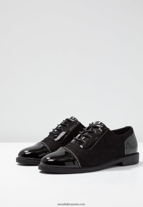 Anna Field Women Lace-Ups Black H42J4Z1851