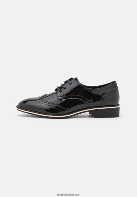 Anna Field Women Lace-Ups Black H42J4Z1852