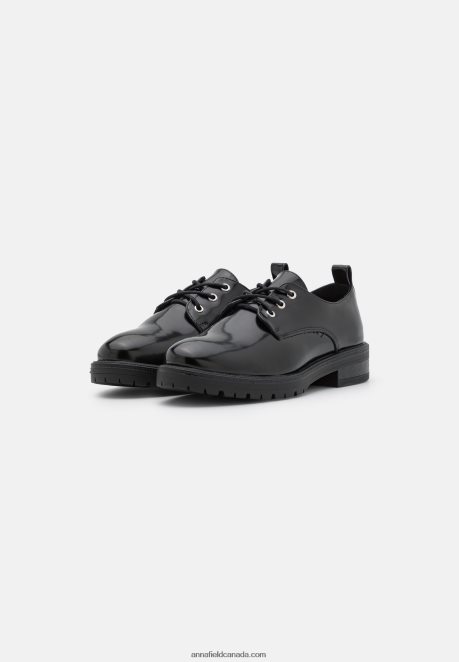 Anna Field Women Lace-Ups Black H42J4Z1855
