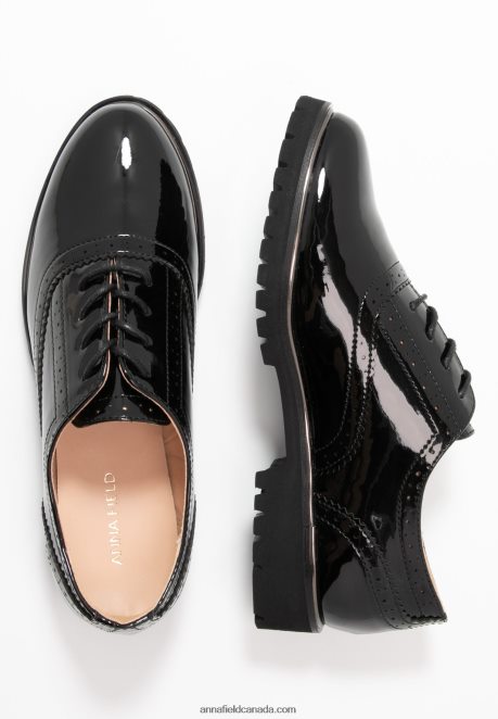 Anna Field Women Lace-Ups Black H42J4Z1857