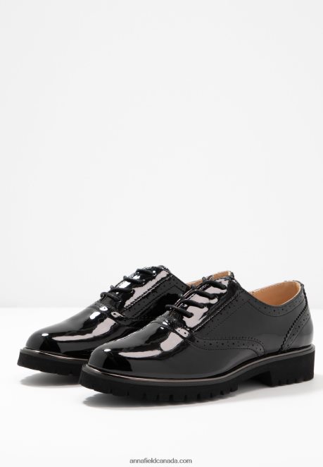 Anna Field Women Lace-Ups Black H42J4Z1857