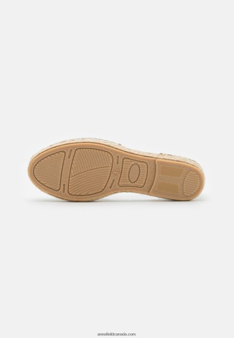 Anna Field Women Leather Espadrilles Mint H42J4Z1846