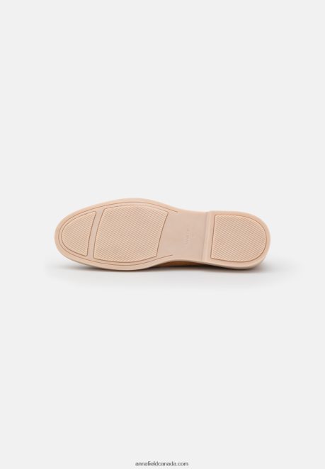 Anna Field Women Leather Slip-Ons Cognac H42J4Z1825