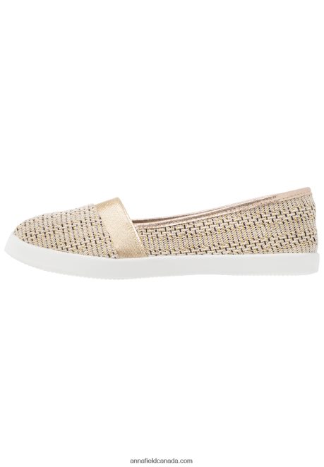 Anna Field Women Slip-Ons Beige H42J4Z1785