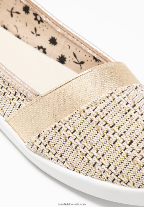 Anna Field Women Slip-Ons Beige H42J4Z1785