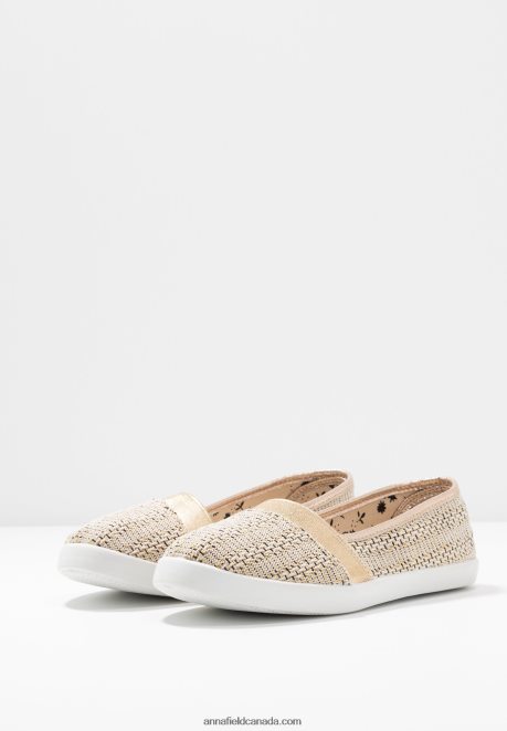 Anna Field Women Slip-Ons Beige H42J4Z1785