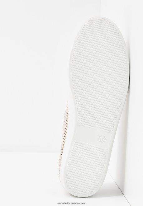 Anna Field Women Slip-Ons Beige H42J4Z1785