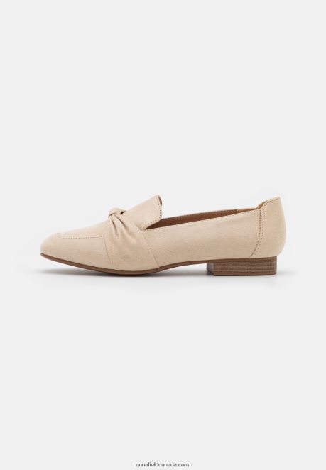 Anna Field Women Slip-Ons Beige H42J4Z1795