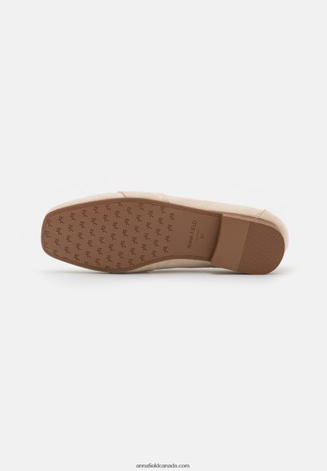 Anna Field Women Slip-Ons Beige H42J4Z1795