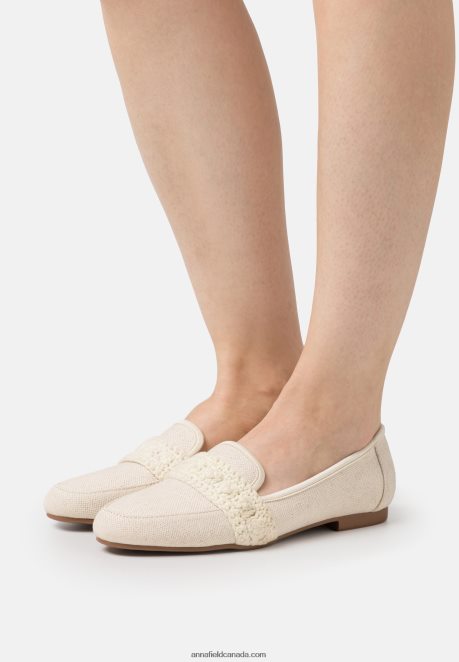 Anna Field Women Slip-Ons Beige H42J4Z1815