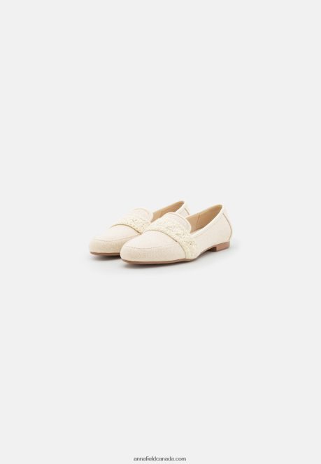 Anna Field Women Slip-Ons Beige H42J4Z1815
