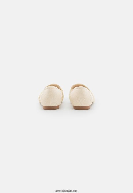 Anna Field Women Slip-Ons Beige H42J4Z1815