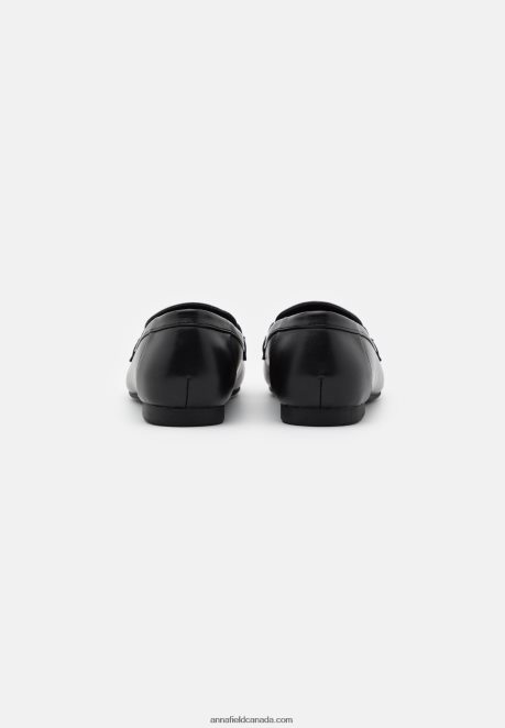 Anna Field Women Slip-Ons Black H42J4Z1780